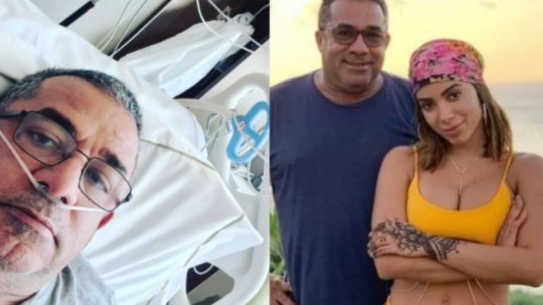 Pai de Anitta fala da recuperação após cirurgia: 'A luta continua'
