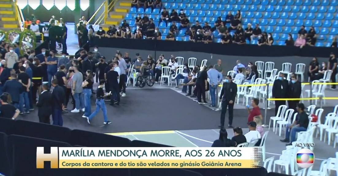Velório de Marília Mendonça é aberto para fãs. Foto: Instagram