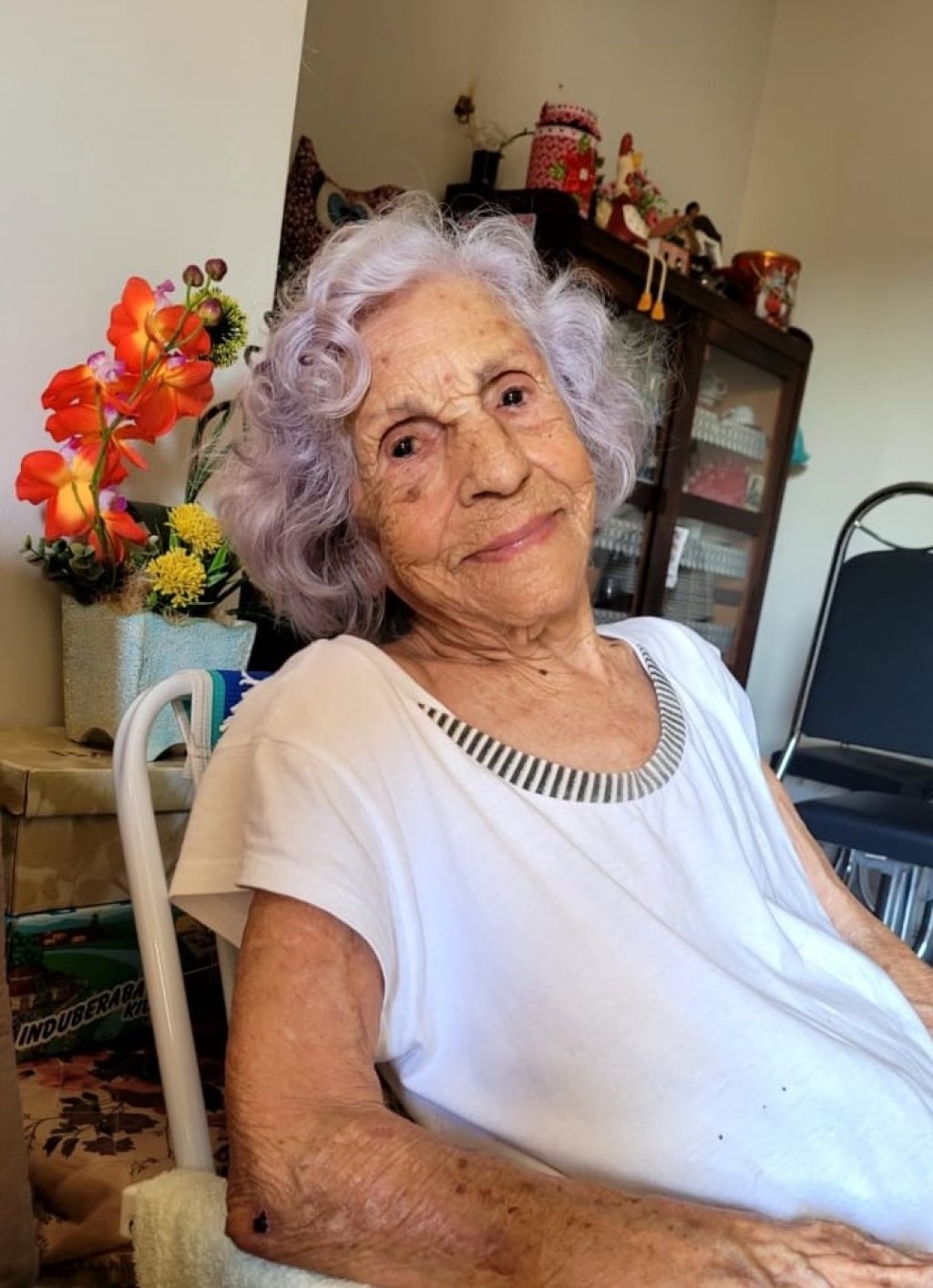 Marília faz despedida à professora Ruth, viúva de Octávio Ceschi