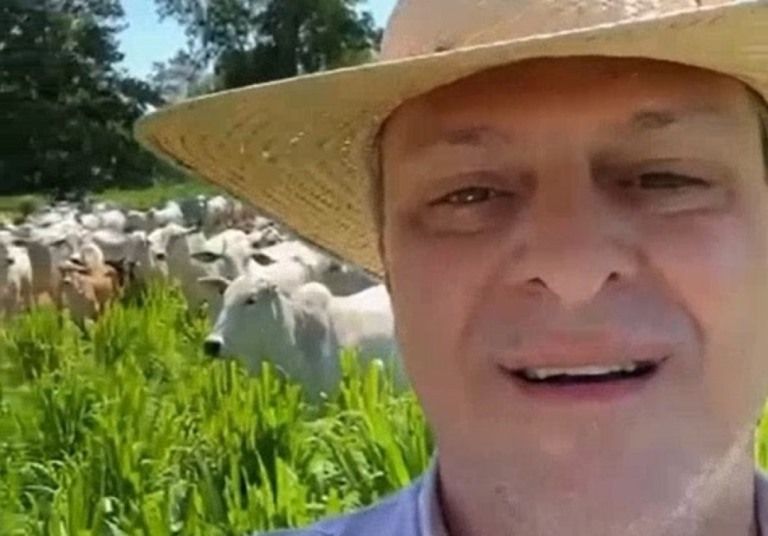 Ministro da Agricultura faz vídeo exaltando a pecuária brasileira