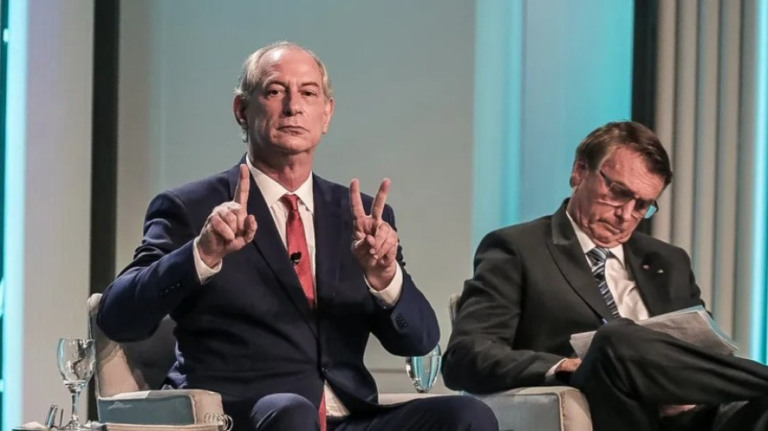 Ciro Gomes publica foto ao lado de Bolsonaro e pede voto