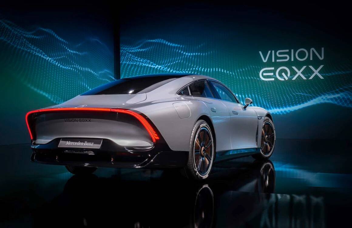 Mercedes Vision EQXX . Foto: Divulgação