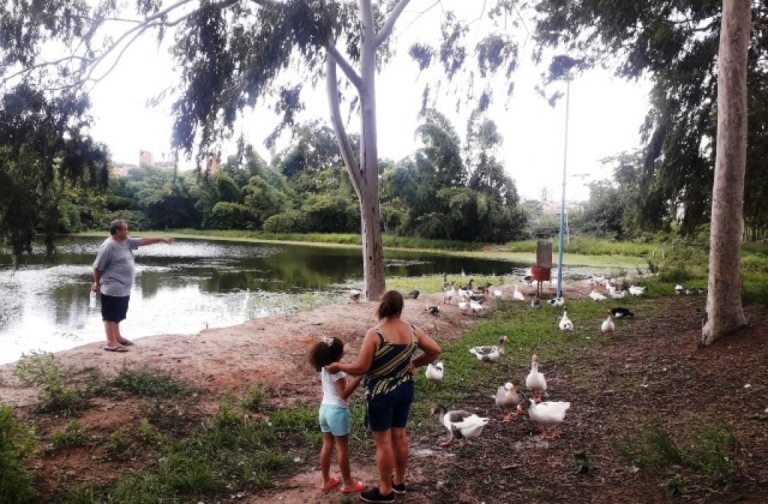 Lago do Aquarius vira polo de edução ambiental com lazer em Marília