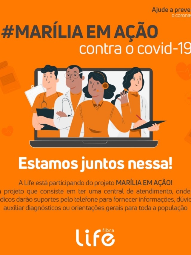 Marília ganha canal de orientação sobre coronavírus neste sábado