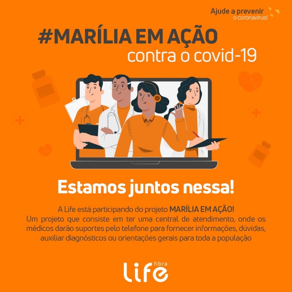 Marília ganha canal de orientação sobre coronavírus neste sábado