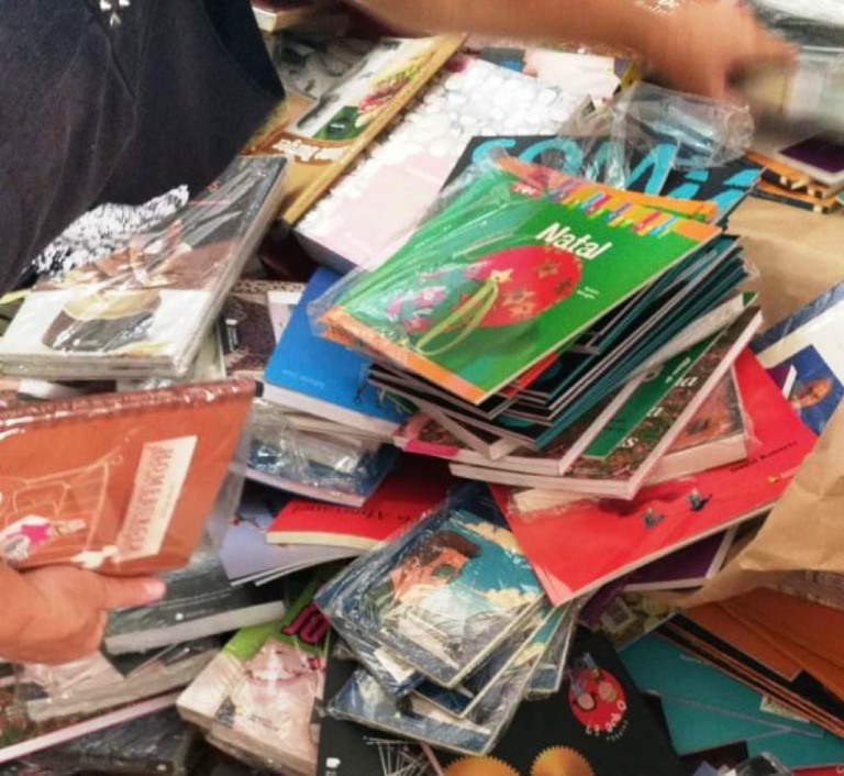 Lions doa livros para Biblioteca e campanha social de torcida em Marília