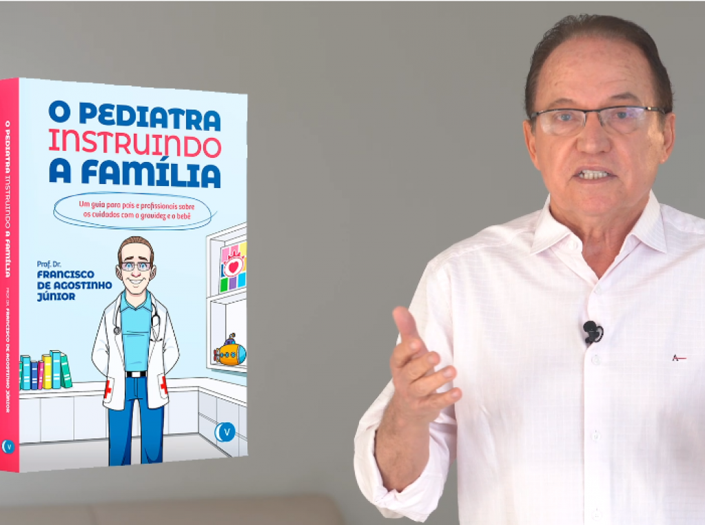 Pediatra Francisco Agostinho lança livro, ajuda pais e arrecada para Amor de Criança