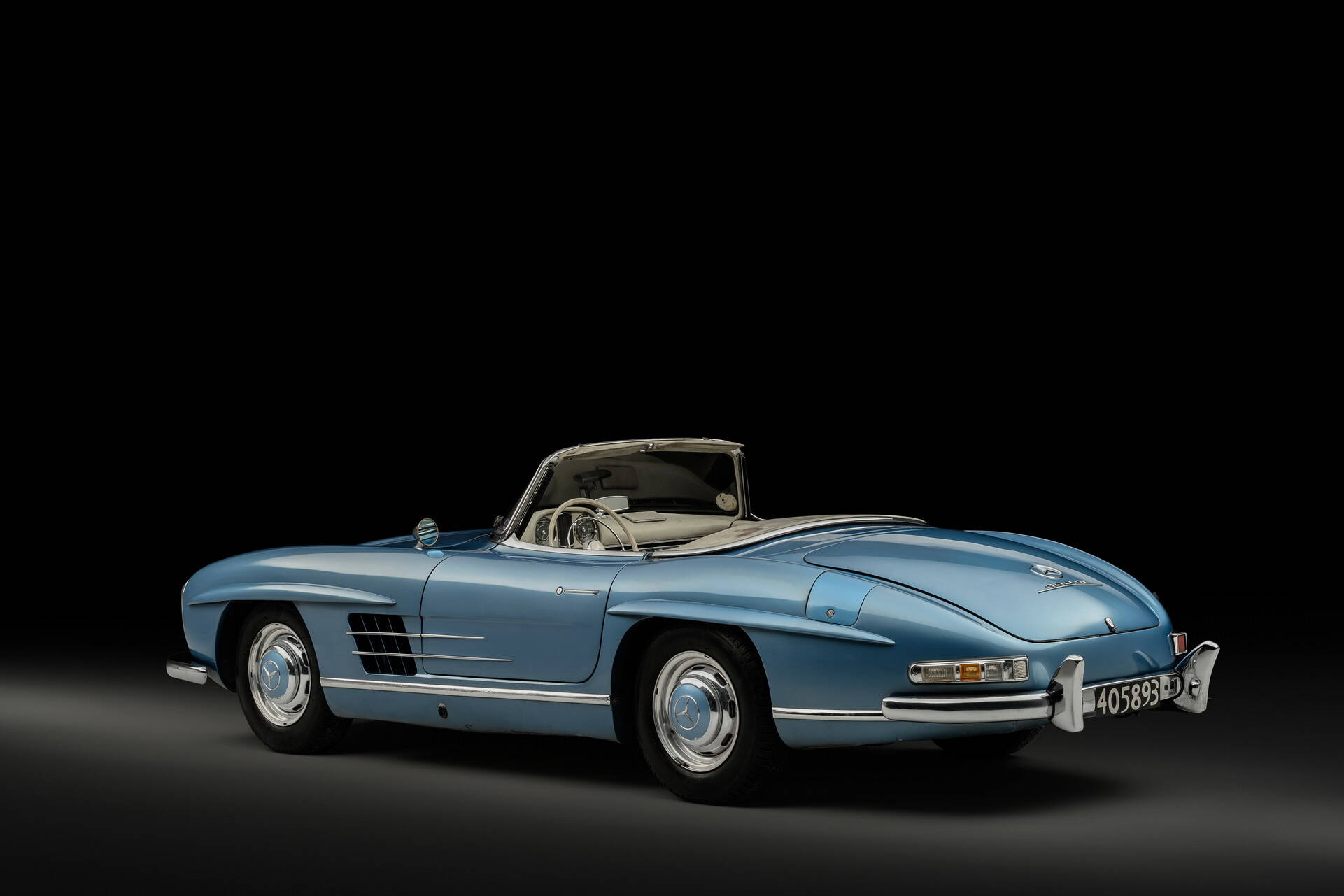 Mercedes 300 SL de Juan Manuel Fangio. Foto: Reprodução