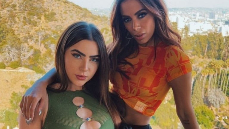 Jade Picon revela encontro com Anitta nos Estados Unidos