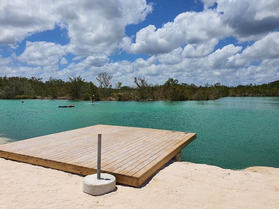 Lago Azul, em Cap Cana, na República Dominicana.. Foto: Reprodução/Instagram @amorporelcampord 28.11.2022