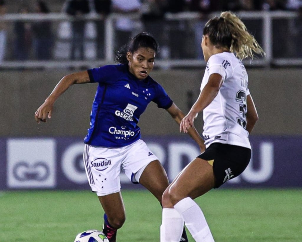 Corinthians vence o Cruzeiro nos acréscimos, no Brasileirão Feminino