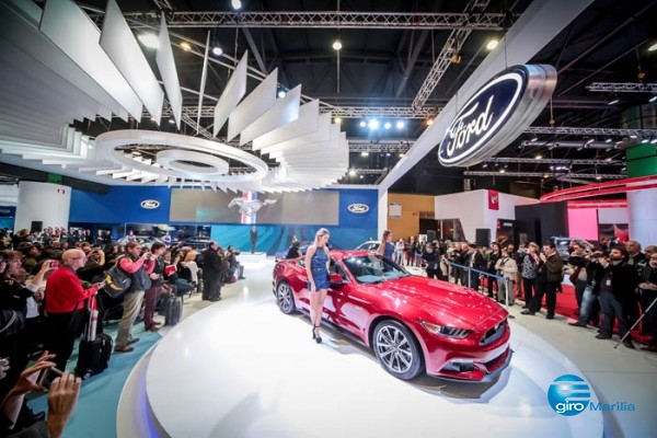 Ford exibe novos Ka, Focus e Mustang em Buenos Aires