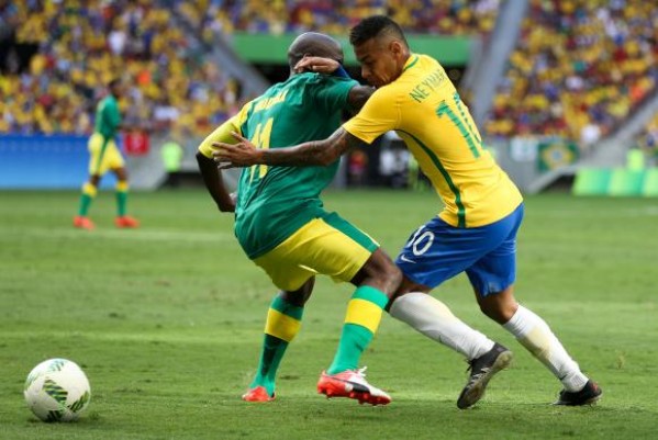 Brasil estreou no futebol masculino com um empate – Foto: Agência Brasil