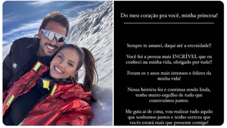 Após velório de Luana Andrade, João Hadad se pronuncia na web: ‘Me guia aí de cima’