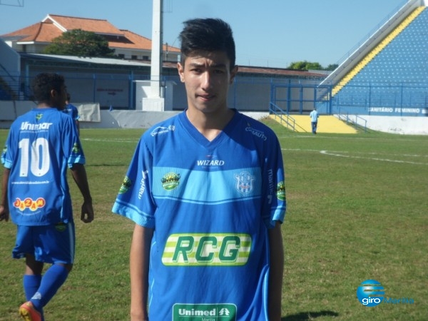 Atacante Paulinho, destaque do time sub-17, fez o único gol do Maquinho – Divulgação