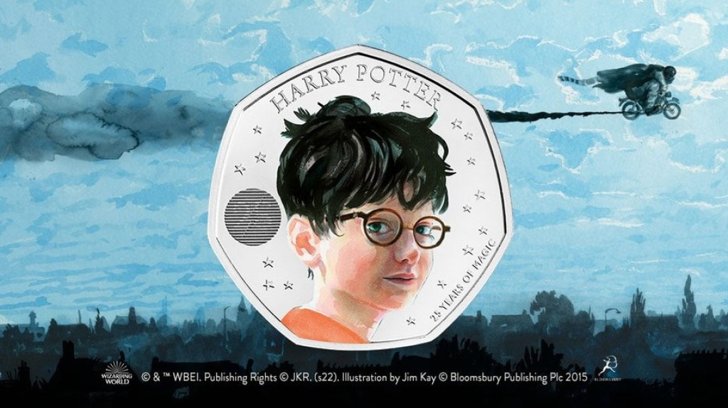 Reino Unido lança moedas com o rosto do Harry Potter Reino Unido lança moedas com o rosto do Harry Potter