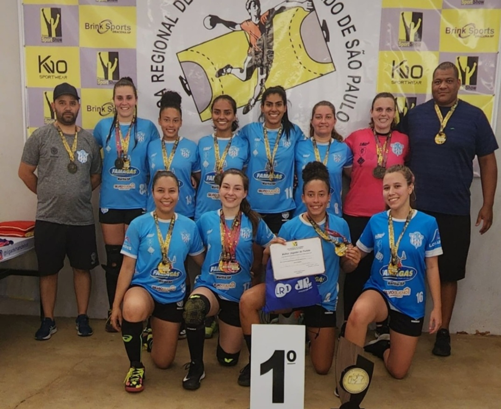 Equipe de Marília é campeã da Liga Estadual de Handbol Feminino