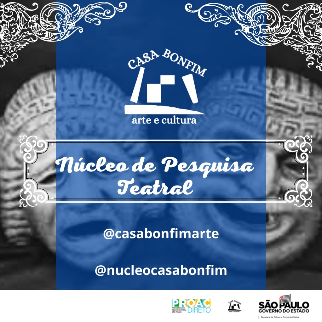 Casa Bonfim lança Núcleo de Pesquisa Teatral com vagas gratuitas em Marília Casa Bonfim lança Núcleo de Pesquisa Teatral com vagas gratuitas em Marília