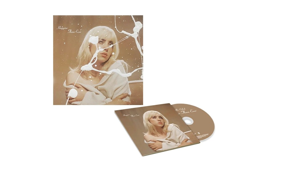 Billie Eilish joga tinta em capa de seu novo álbum e resultado assusta fãs