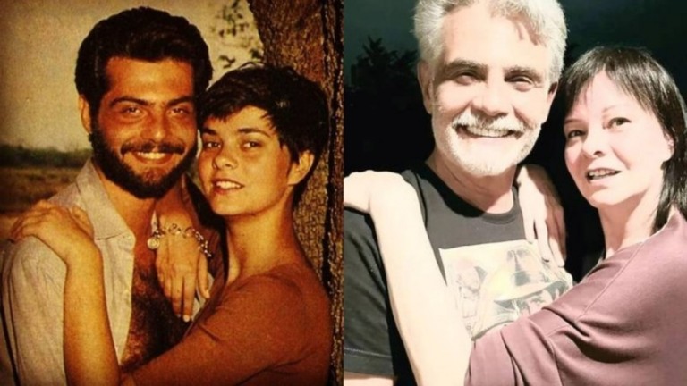 Luciene Adami reencontra Tarcísio Filho, par em 'Pantanal' há 32 anos