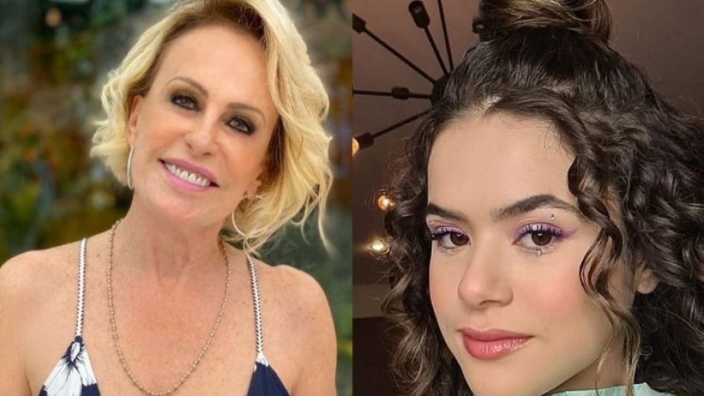 Maísa pede para tomar café com Ana Maria Braga, que responde: "Convidada!"