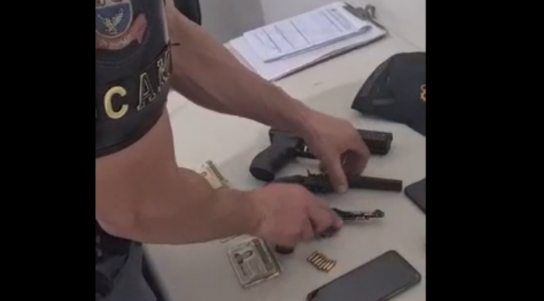 Ronda da PM apreende armas e detém quatro na zona sul de Marília