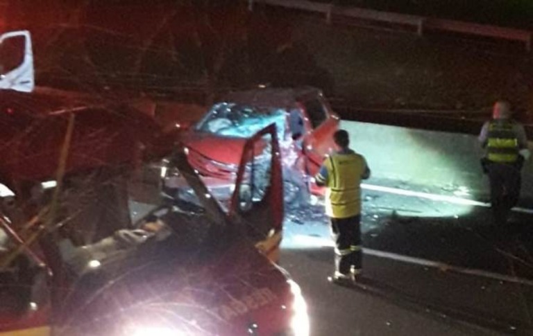 Vídeo - Motorista na contramão causa acidente no Contorno e recusa bafômetro