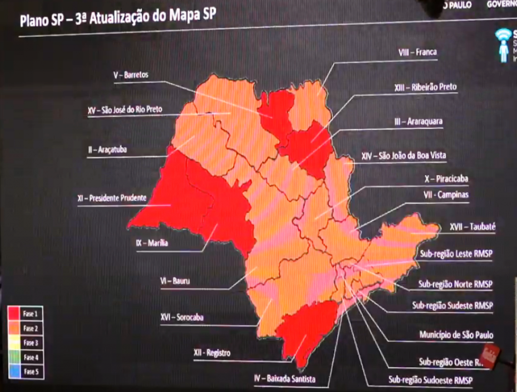 Governo rebaixa Marília para faixa vermelha da quarentena por alta em internações