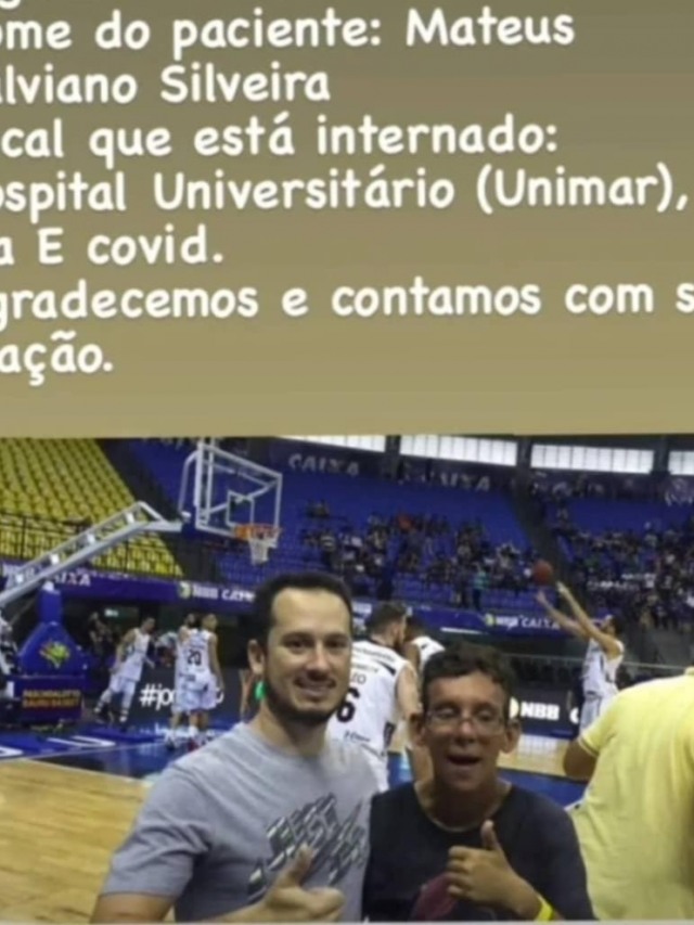 Corrente pede doação de sangue para paciente com Covid no HBU