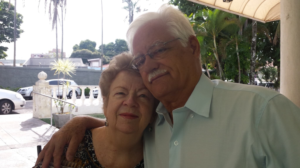 Maura Flaitt e o marido, Antonio Sanches