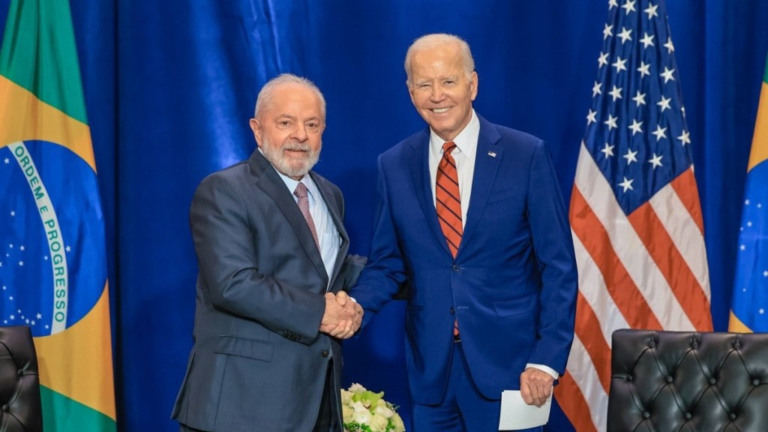 Ricardo Stuckert Lula se encontrou com Joe Biden