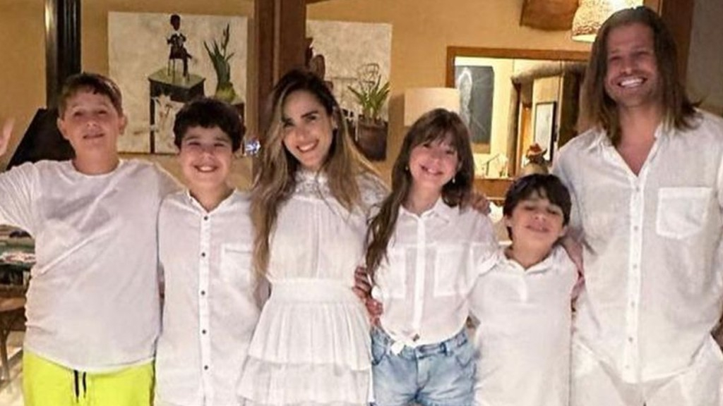 Wanessa Camargo faz linda declaração aos filhos de Dado Dolabella: ‘Amando!’