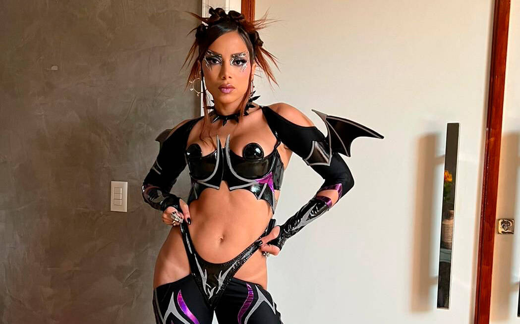 Anitta produzida para ensaio de bloco. Foto: Divulgação