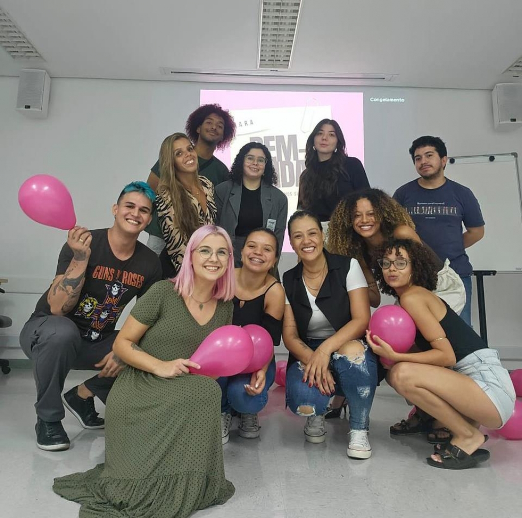 ALunos no curso Técnico em Moda, do Senac Marília, montam desfile – Divulgação