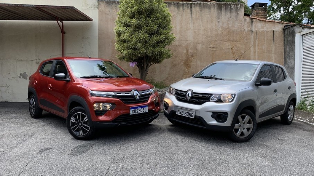 Testamos a nova geração do Renault Kwid e comparamos com o antigo