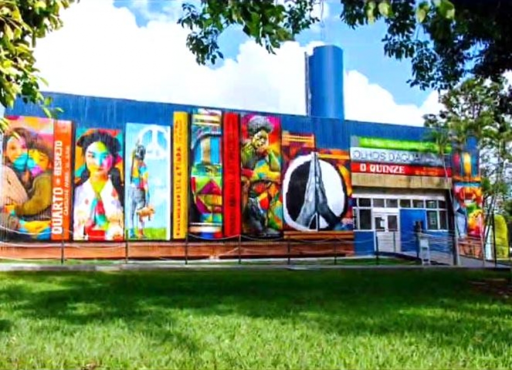 Exclusão incluída - Reflexões sobre o mural de Eduardo Kobra na biblioteca da FFC