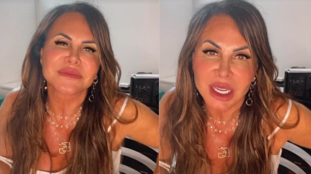 Gretchen fala de críticas por alterar o rosto: "Feio não está, né meu bem?" Gretchen fala de críticas por alterar o rosto: "Feio não está, né meu bem?"