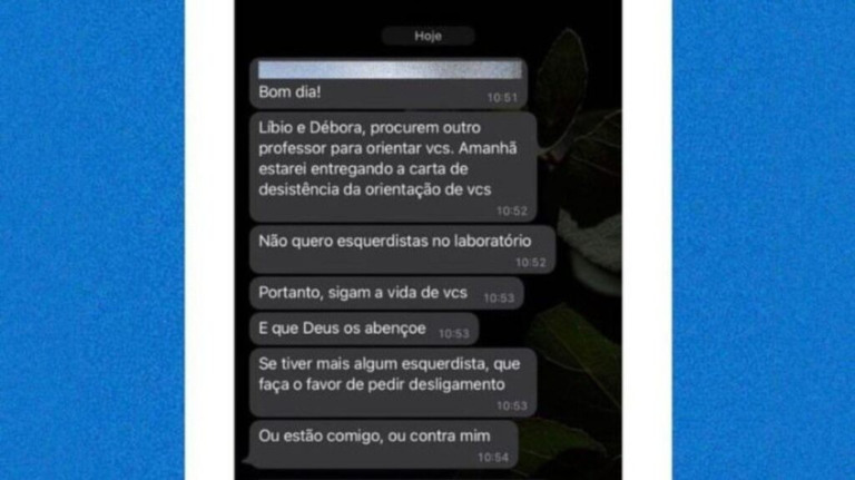 Professora da UNIFAP se recusa a seguir orientando alunos de esquerda