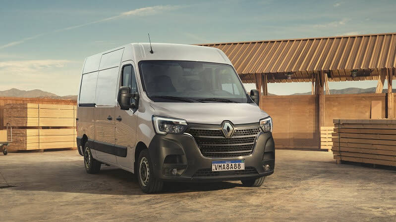 Renault Master 2023. Foto: Divulgação