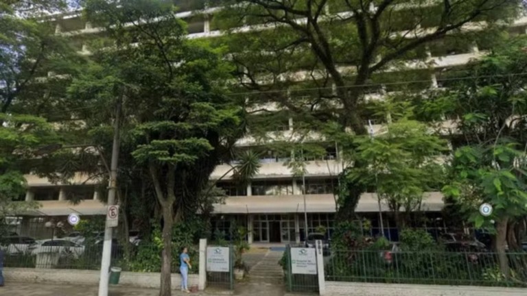 Reprodução / Google Earth Fachada do Hospital do servidor público de São Paulo