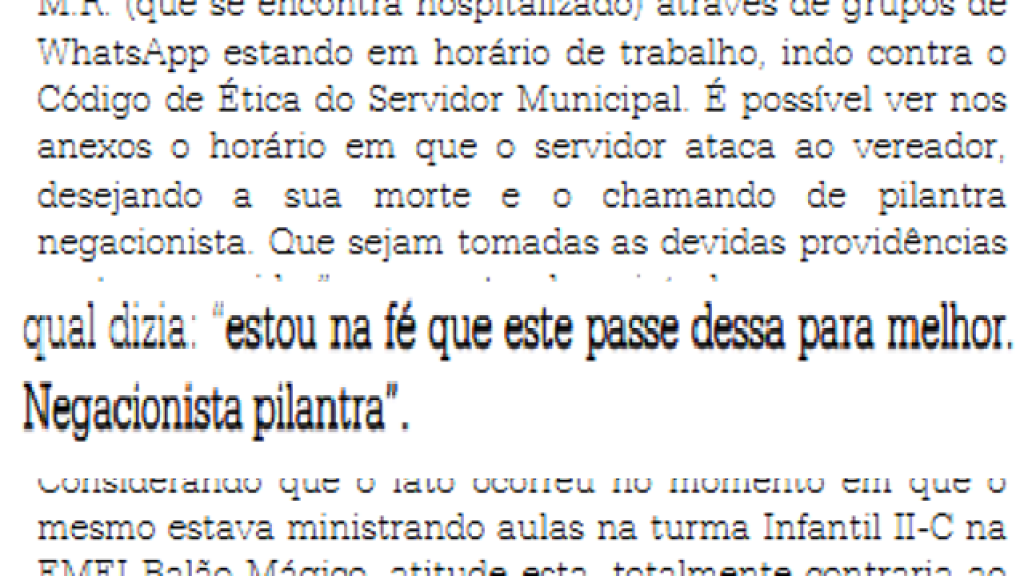 Professor sofre processo por uso irregular de celular em Marília: ‘desejou morte de vereador’ Professor sofre processo por uso irregular de celular em Marília: ‘desejou morte de vereador’