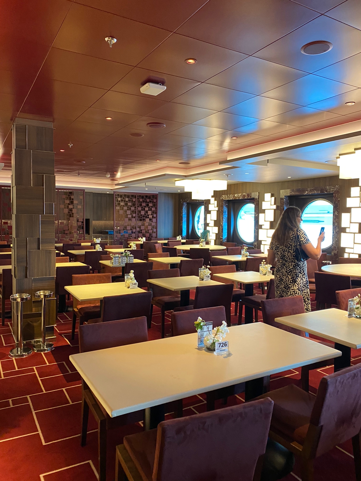 MSC Seashore tem nove restaurantes. Foto: Gabrielle Gonçalves/iG Turismo