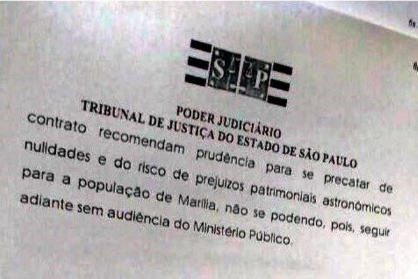 Prudência, prefeito. O homem pediu prudência....