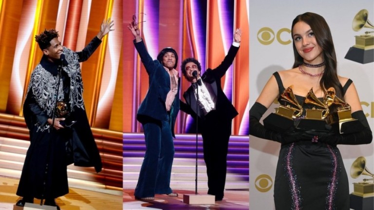 Grammy: Jon Batiste, Silk Sonic e Olivia Rodrigo foram os destaques