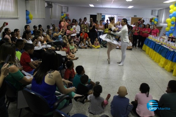 Aula suspensa: sexta foi dia de festa para crianças na Santa Casa