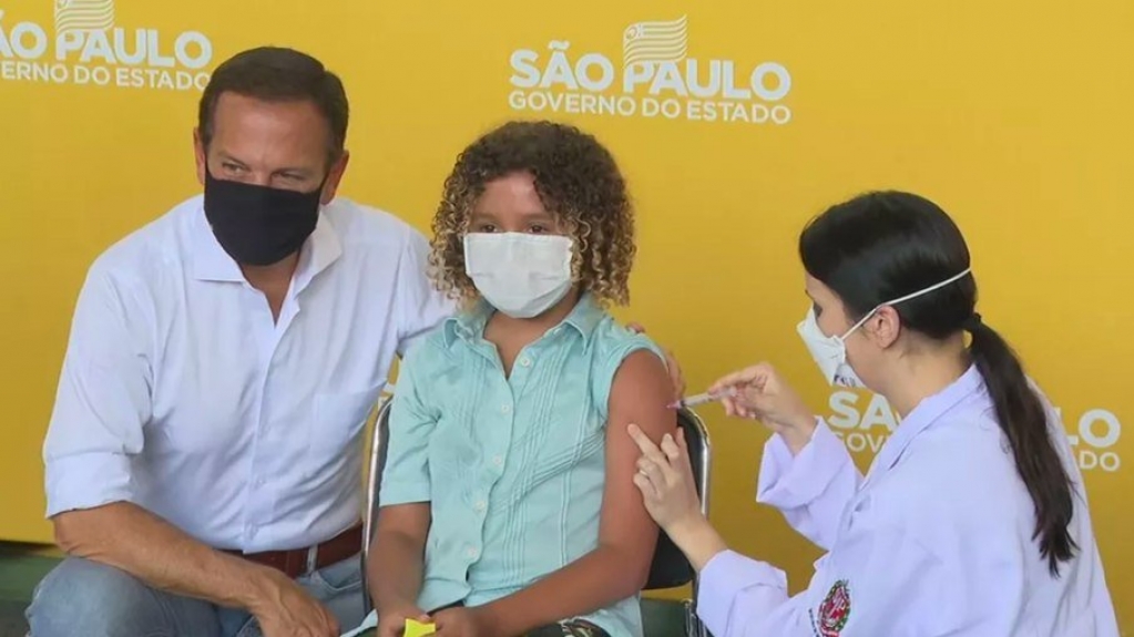 São Paulo vai aplicar Coronavac em crianças a partir de sábado São Paulo vai aplicar Coronavac em crianças a partir de sábado