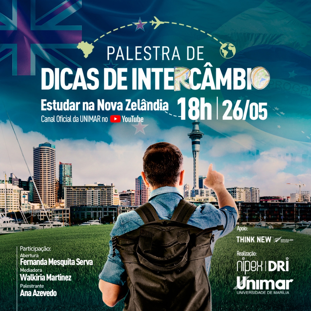 Unimar realiza série de lives com “Dicas de Intercâmbio”