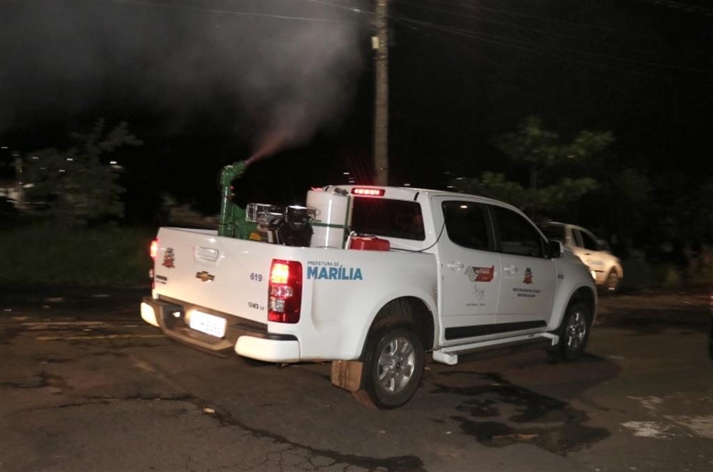 Saúde de Marília explica nebulização com menos vapor contra dengue