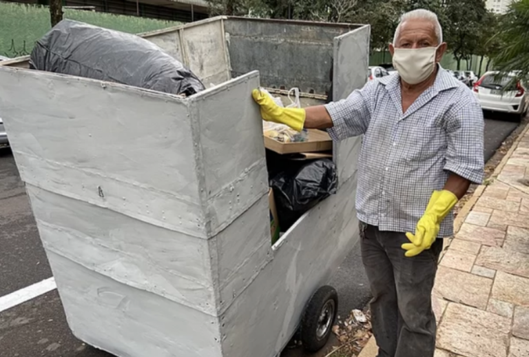 Campanha arrecada recursos para dar casa a catador de recicláveis em Marília
