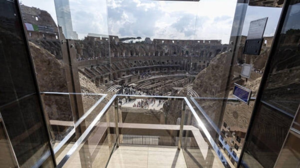 Ansa/Ansa Brasil Elevador panorâmico foi instalado entre as galerias 2 e 3